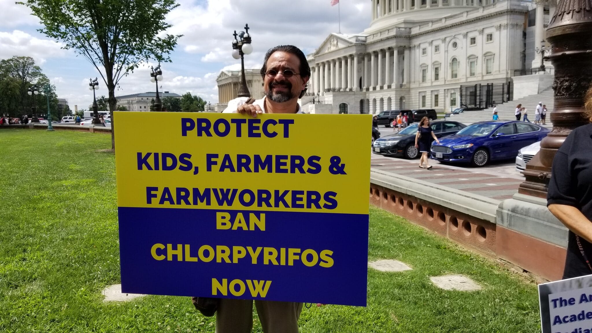 Advocating in DC for a ban on chlorpyrifos